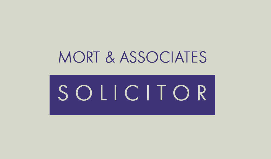 Mort & Associates Solicitor brand lock-up